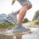 thumbnail image 2 of Cubiertas Impermeables para Zapatos KUAIGUXI Gris Antideslizantes Talla L, 2 of 8