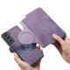 thumbnail image 5 of Funda Billetera Magnética para Samsung Galaxy S21 FE Soporte Tarjetas Desmontable Morado, 5 of 6