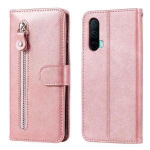 Gangxun - Funda Con Cremallera Para Oneplus Nord Ce 5G, Carcasa Cartera De Cuero Pu Con Soporte Y Tarjetero