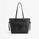 thumbnail image 1 of Ecosusi Bolso Tote Evelina de Papel Lavable 14L para 13" Negro, 1 of 8