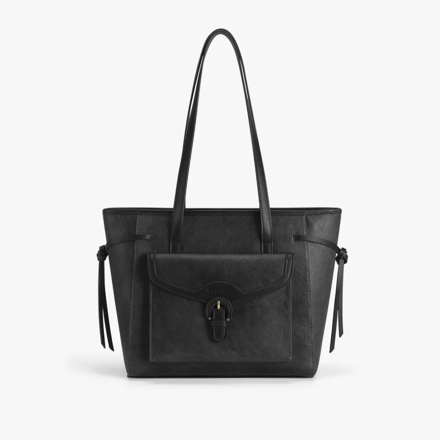 Ecosusi Bolso Tote Evelina De Papel Lavable 14L Para 13"" Negro