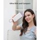 thumbnail image 4 of Batería externa TG90° 10000 mAh delgada con cable integrado – blanca, 4 of 6