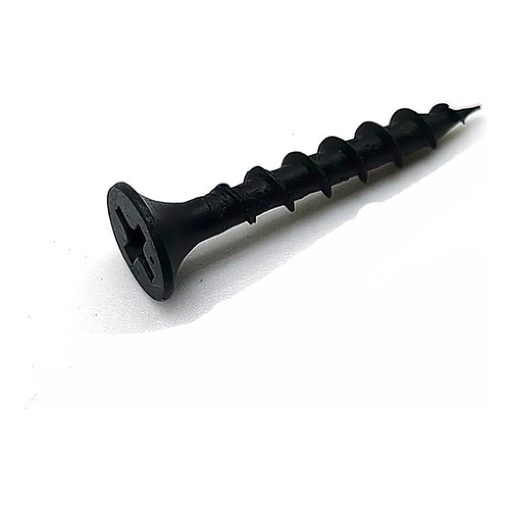 Wise Fix - Tornillo Volcanita Wisefix Grueso P/Fina Crs Negro 6X1 100U