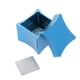 thumbnail image 1 of Taco de billar Soporte para caja de tiza Tizas desmontables Portador Caja metálica Azul, 1 of 5