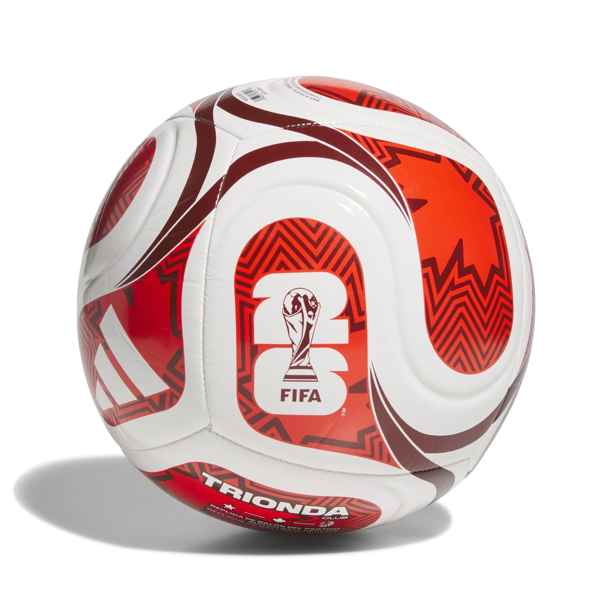 Balón De Fútbol Adidas World Cup Club Canadá Talla 4