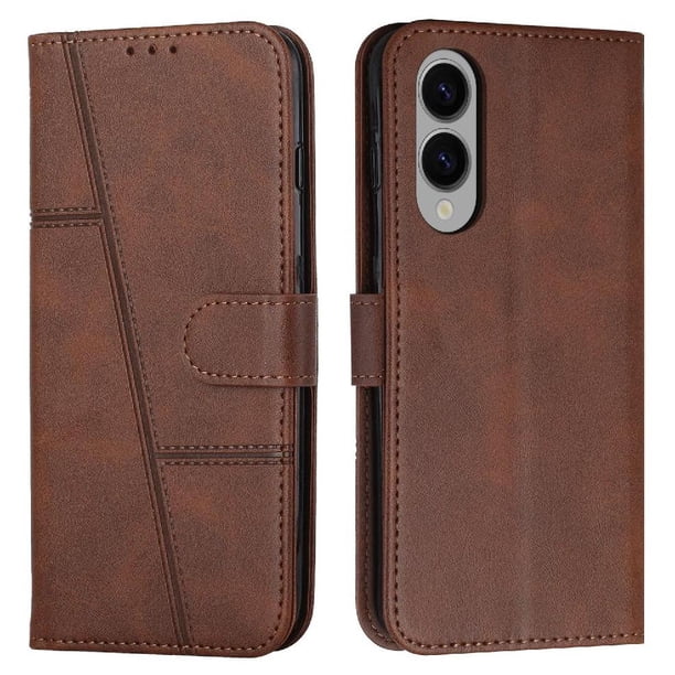 Funda Flip Para Samsung Galaxy S25 Edge – Carcasa Delgada Y Resistente A Impactos Con Soporte Para Uso Diario Y Profesional