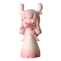 Bothyi - Estatua De Niña De Burbujas Que Sopla Interior Para Centros De Mesa De Gabinete De Sala De Estar