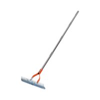 Ioensy - Rastrillo De Paja, Rastrillo De Heno Para Limpiar Césped, Limpieza De Césped