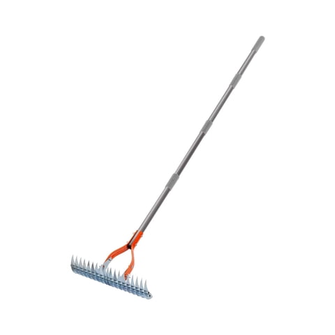 Ioensy - Rastrillo De Paja, Rastrillo De Heno Para Limpiar Césped, Limpieza De Césped