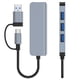 thumbnail image 5 of Hub USB 3.0 Aluminio 4 Puertos Tipo C, 5 of 6