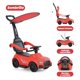 thumbnail image 5 of Auto Correpasillo Con Mango Sombrilla, Luces y Sonido Rojo, 5 of 5