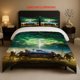 thumbnail image 1 of Ghostbusters Classic ECTO-1 Vehicle Pattern Three-Piece Set Soft And Comfortable Bedding Set Available in All Seasons, 1 of 1