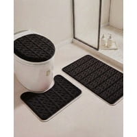 Mylhogar - Set De Baño 3 Piezas Suaves Y Absorbentes