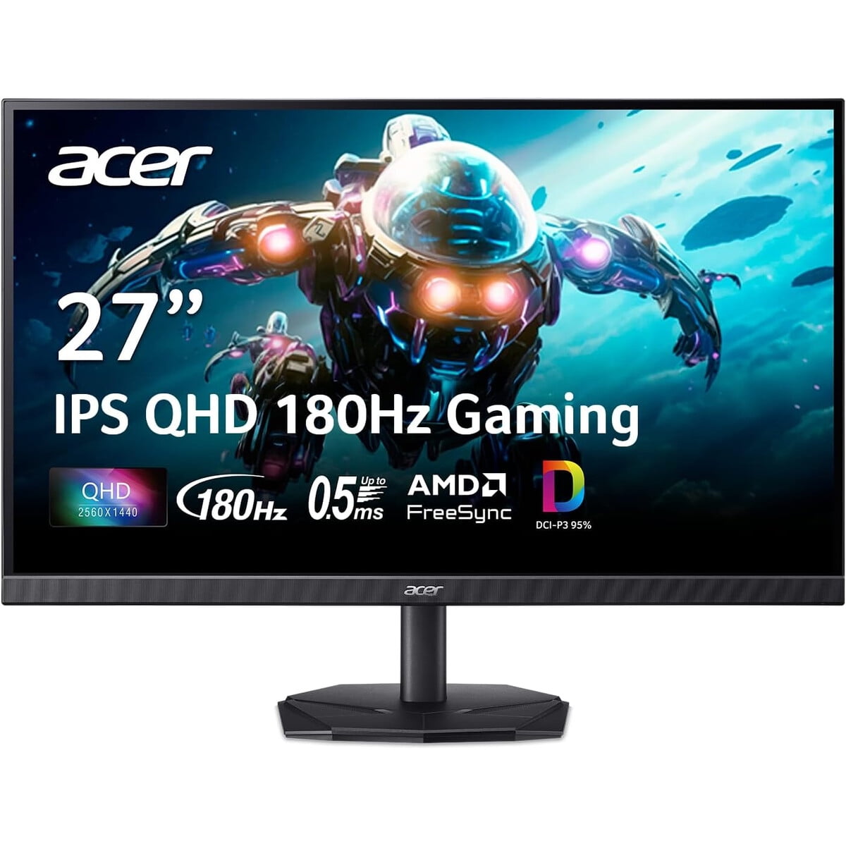 Monitor Gamer Acer Nitro Kg271u 27 Qhd Ips 180hz Freesync