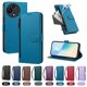 thumbnail image 4 of Funda con Billetera para [TCL 605] con Bolsillo Zipper y Tarjetero Azul lago, 4 of 6