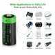 thumbnail image 3 of Baterías de Litio Enegitech CR123A 3V 1600mAh Paquete de 12, 3 of 6