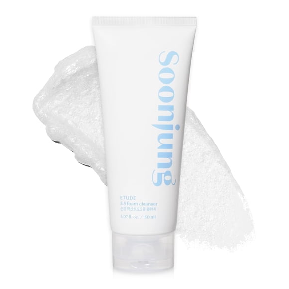 Limpiador en espuma ETUDE SoonJung 5.5 150 ml para piel sensible