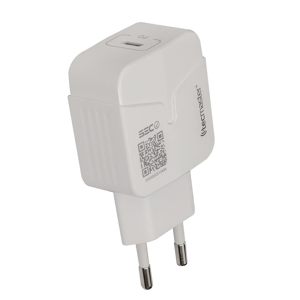 Tecmaster - Cargador De Pared Para Iphone Qc Tipo C