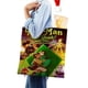 thumbnail image 4 of Kite Man: Hell Yeah! Bolso de tela con estampado de lienzo para mujer, bolsa de compras reutilizable y estética, con cremallera interior, regalo para mujer,40*45cm., 4 of 6