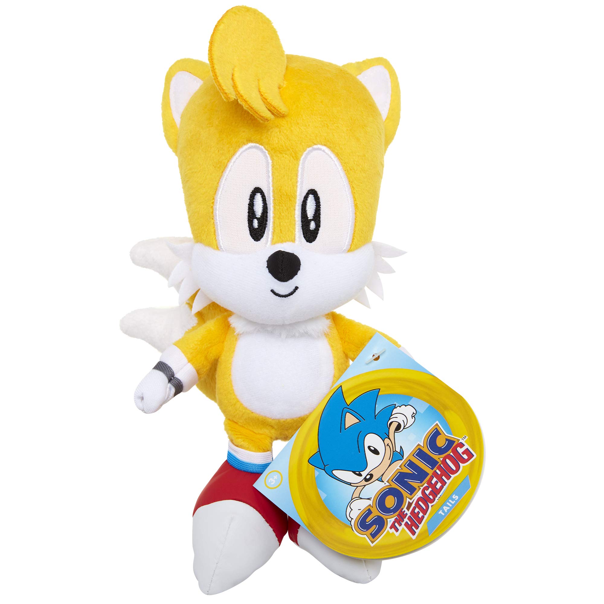Figura De Peluche Sonic The Hedgehog 7 Tails Para Niños Mayores De 3 Años