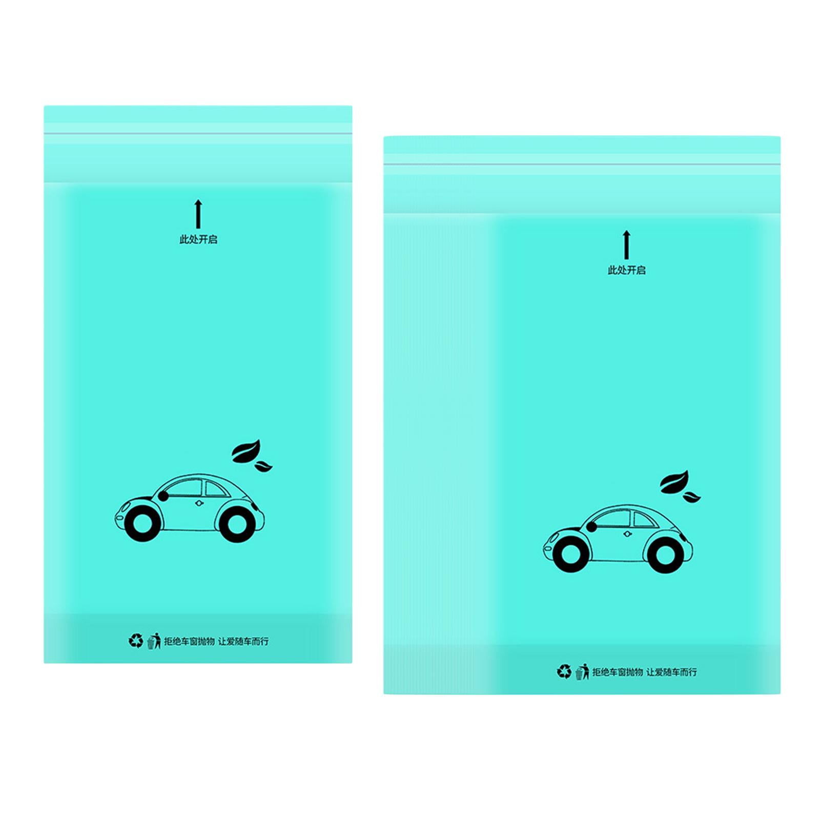 Bothyi - Bolsa De Basura Para Coche, Fácil De Pegar, Bolsa De Basura Para Coches, Baños, Dormitorios, 50, Color Azul