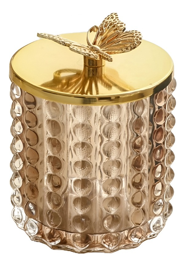 Genérico - Tarro Almacenamiento Decorativo Cristal Vidrio Tapa Jhn