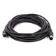 thumbnail image 1 of Cable MIDI Monoprice de 25 pies/7,62 m negro con llave DIN de 5 pines, 1 of 2