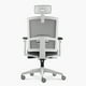 thumbnail image 5 of Silla Oficina Taylor Pro con cabecero Gris Claro, 5 of 7