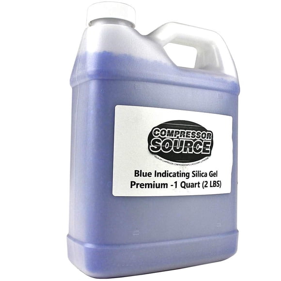 Perlas desecantes de sílice compressor-source 0,9 kg azul a rosa