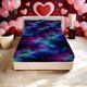 thumbnail image 1 of Starry Sky Nebula Pattern Printed Fitted Sheet Set a Must-Have for Family Guest Rooms Deep Pockets Are Stable And Do Not Shift Perfect Gift for Easter Mother'S, 1 of 1