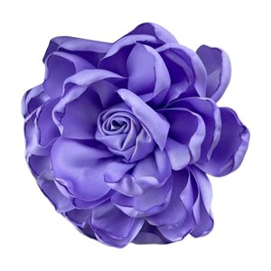 Ioensy - Broche De Flor De Tela Broche De Ramillete Grande Broche De Rosa Para Traje De Baile De Banquete Violeta