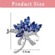 thumbnail image 4 of Broche de moda para mujer, con diamantes de imitación, hebilla de bufanda, hebilla antiexposición, alfiler de ramillete de cristal, joyería de perlas, 4 of 5