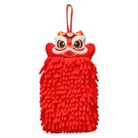 Bothyi - Toallas De Mano De Animales Lindos, Toalla Reutilizable De Secado Rápido Para Cocina, Baño, León