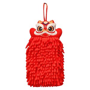 Bothyi - Toallas De Mano De Animales Lindos, Toalla Reutilizable De Secado Rápido Para Cocina, Baño, León