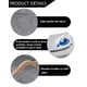 thumbnail image 4 of Caja de fieltro para juguetes de mascotas, ideal para guardar juguetes, accesorios y suministros - Gato - Gris claro, 4 of 5