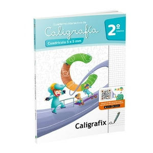 Editorial Caligrafix - Caligrafia Cuadricula 2 Básico-Interactivo