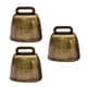 thumbnail image 3 of Campana de retro de 3 uds, campana de Metal, colgante de de viento pequeño, campanas ruidosas, cencerro Premium , Bronce, 3 of 4