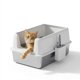 thumbnail image 1 of Caja de arena para gatos ActiveTrail 60 cm de acero inoxidable con tapa cerrada, 1 of 8