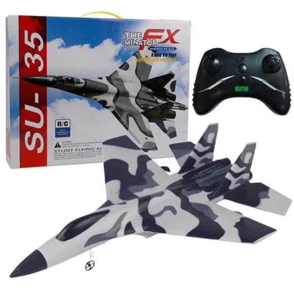 Avion Aeroplano Control Remoto Militar The Minator Su-35 2Ch