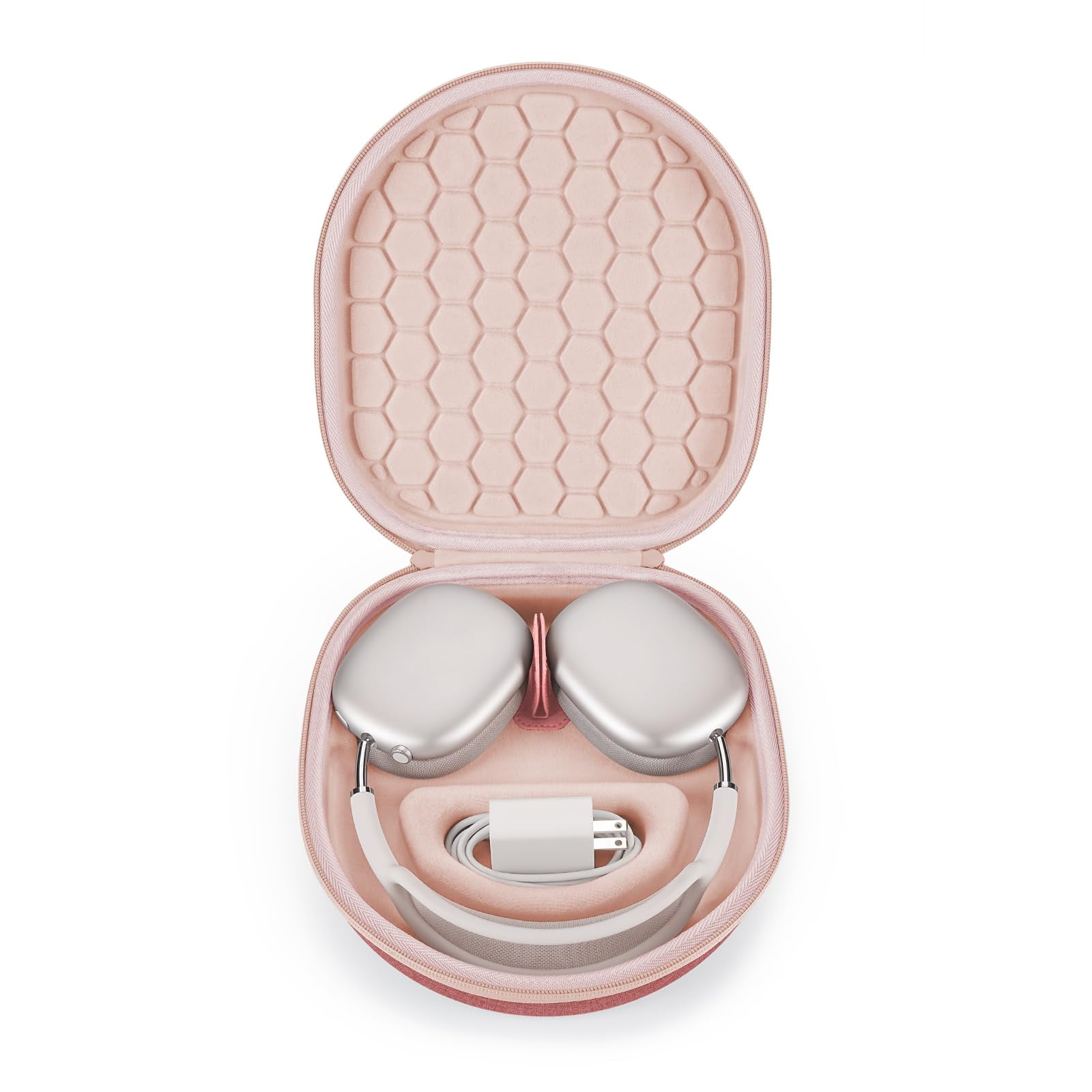 Funda Yinke Smart Para Apple Airpods Max Sleep Mode, Color Rojo Coral