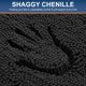 thumbnail image 4 of Alfombra de baño Smiry Luxury Chenille 120 x 43 cm, color negro, 4 of 8