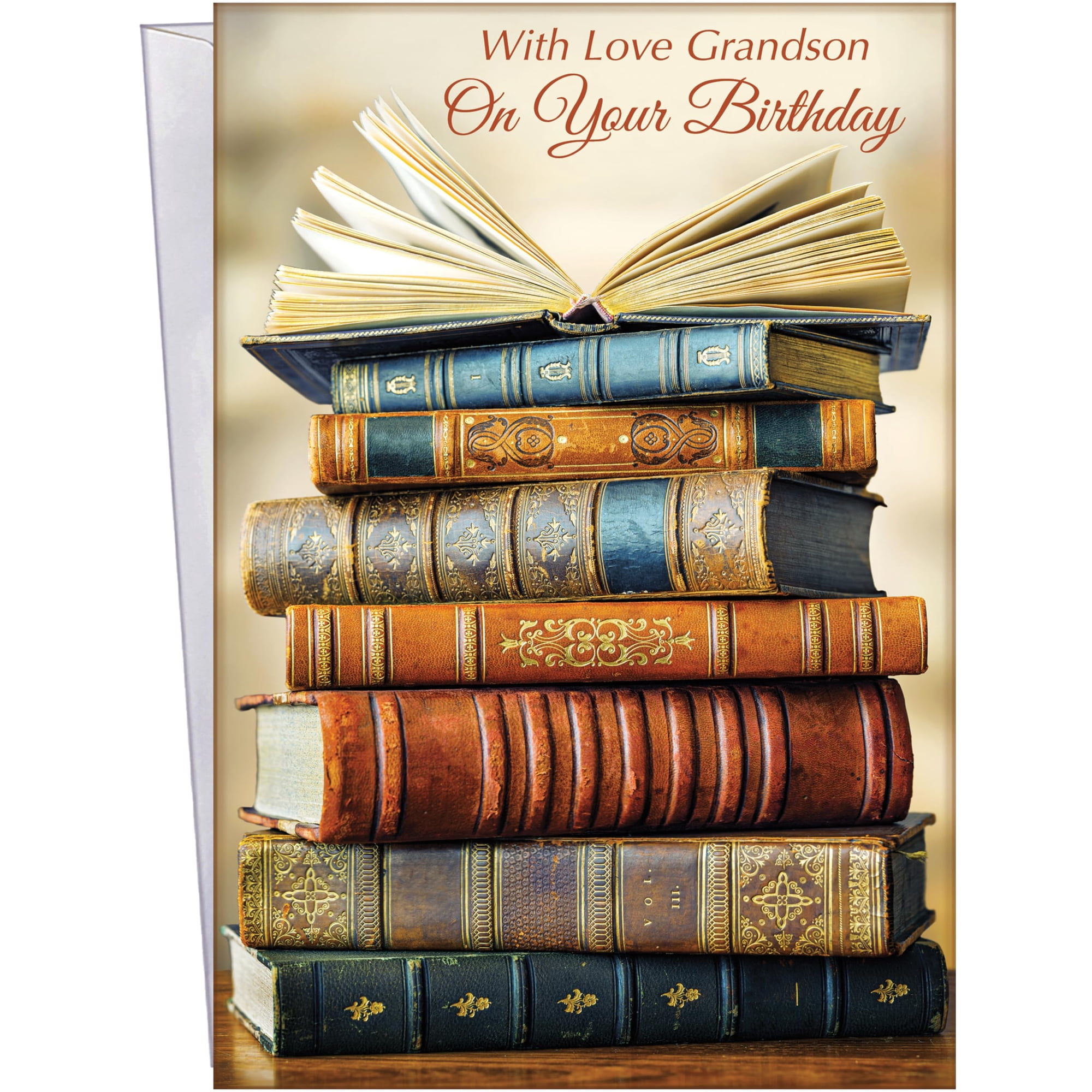 Tarjeta De Felicitación Chuck's Card-o-rama Para Cumpleaños De Nieto