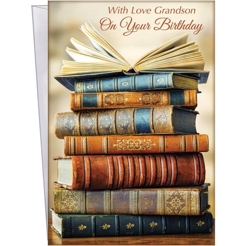 Tarjeta De Felicitación Chuck'S Card-O-Rama Para Cumpleaños De Nieto