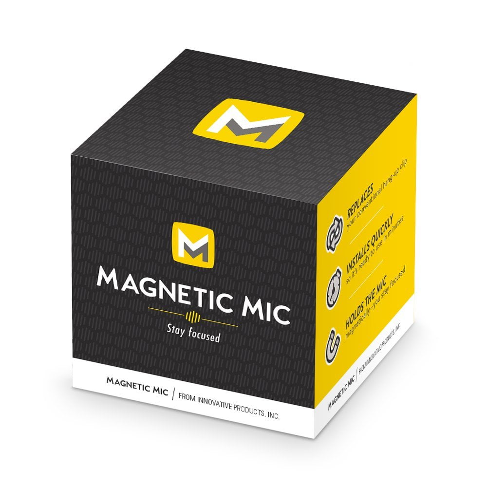Magnetic Mic - Micrófono Magnético Soporte Magnético Para Micrófono