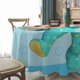 thumbnail image 3 of Cocomelon Mantel Redondo con Estampado Icónico de Temática, Se Adapta a la Mayoría de Mesas, Fácil de Cuidar, Regalo Perfecto para Aficionados, Amigos y Familia.180cm, 3 of 5