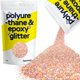 thumbnail image 1 of Purpurina Hemway para Resina 100 g Rosa Dorado Holográfico, 1 of 7