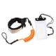 thumbnail image 2 of Leash Para Tabla De Surf SUPs De Surf De 5 Pies Cuerda De Pierna Enrollada Y Bolsa Seca Para Teléfono Naranja, 2 of 5