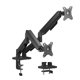 thumbnail image 2 of Brazo Soporte Articulado Flex 2 Monitores 17-32 Blacktera, 2 of 3