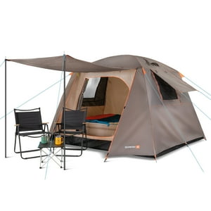 Bosscamp - Carpa Camping Quintay 4 Personas 3000 Mm Cubre Techo Largo