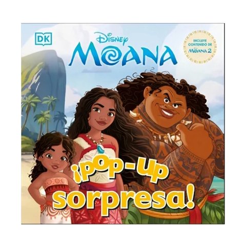 Dk - Libro Pop-Up Sorpresa! Disney Moana / 588